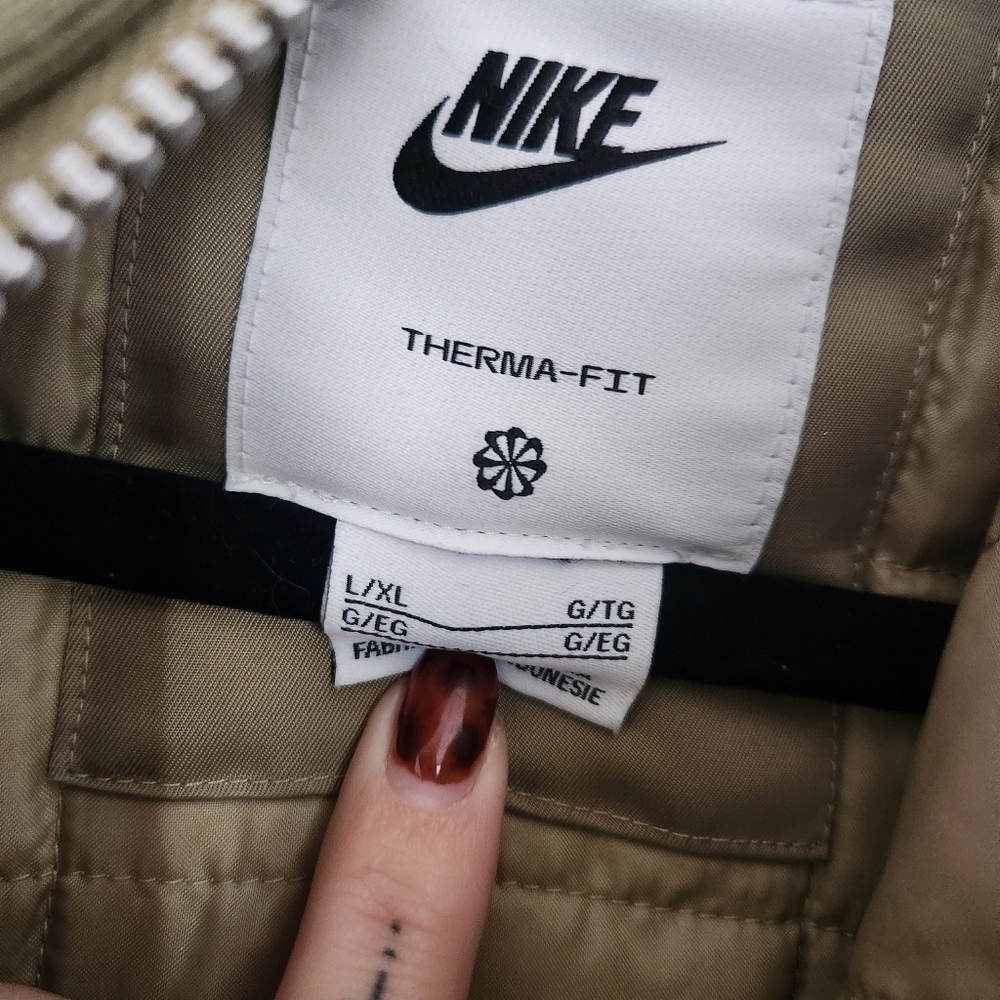 Nike therma-fit Oversized street wear quilted jacket xl nwot - Picture 10 of 10